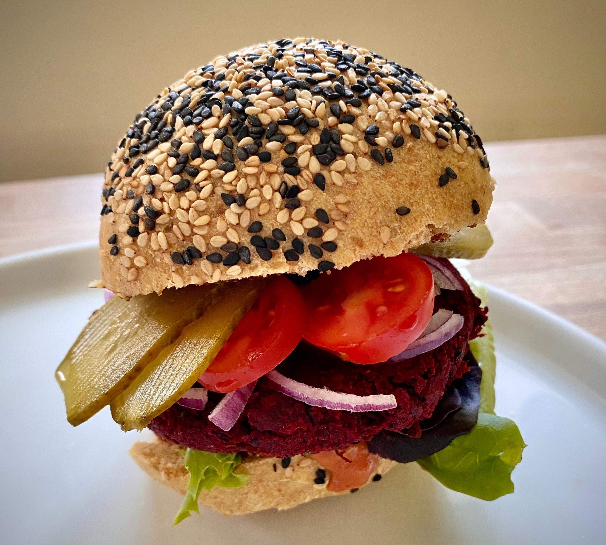 Rote Beete Burger