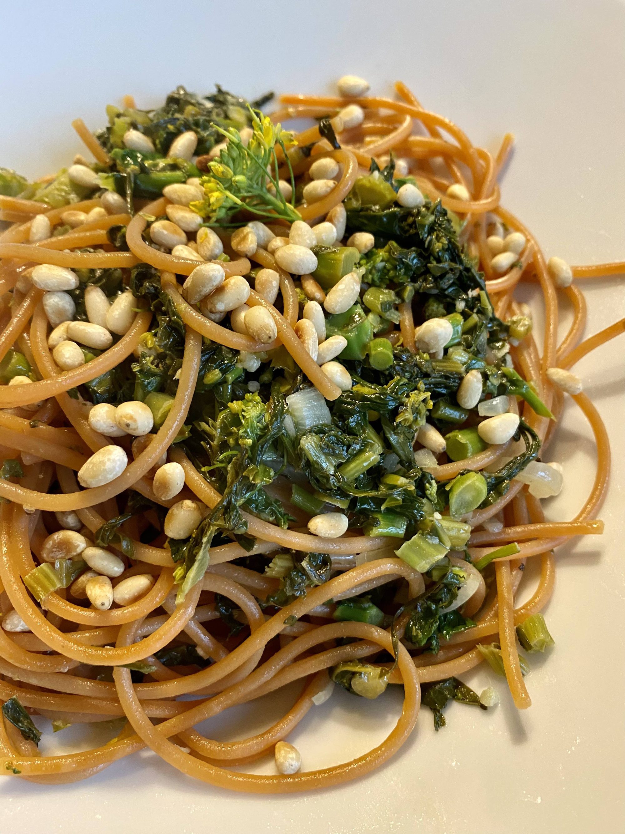 STÄNGELKOHL PASTA.