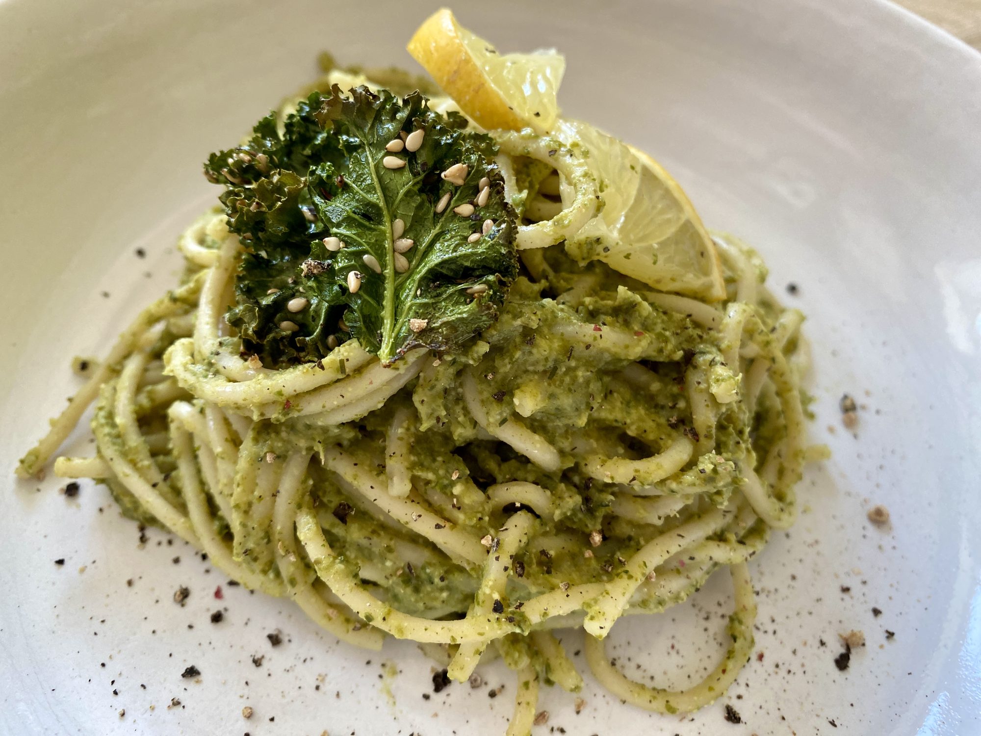 GRÜNKOHL PASTA.