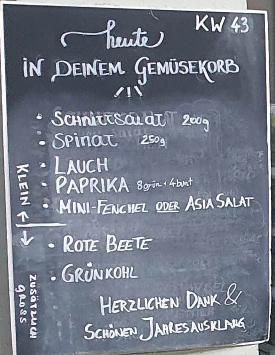 Gemüseauswahl bei saisonalem, regionalem Bio-Gemüseabo – Bild 6